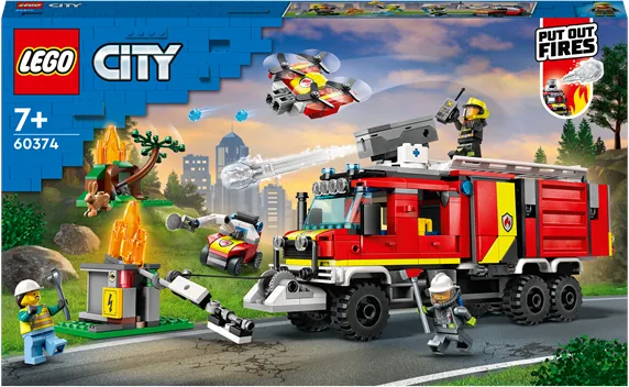LEGO City 60374 Feuerwehr-Einsatzleitwagen
