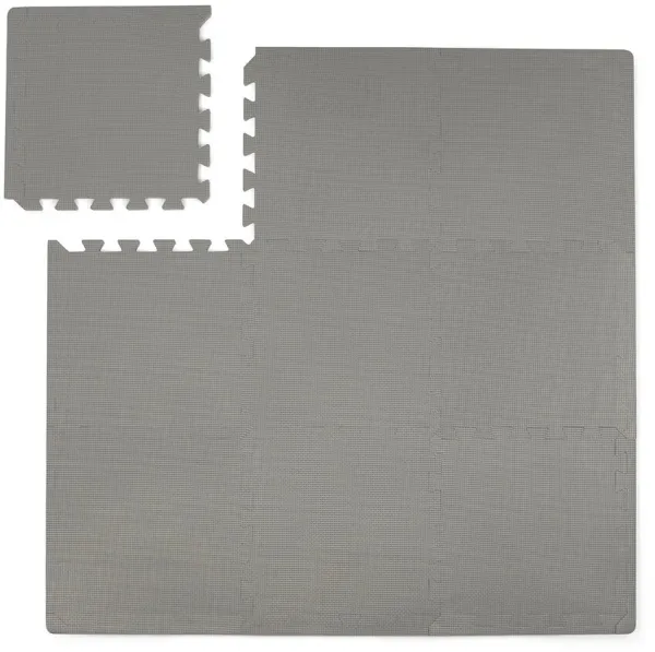 Schaumspielmatte grau