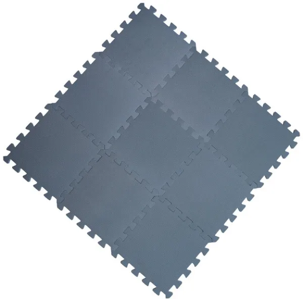 Schaumspielmatte Bekids, Staubiges Blau 9 Stk