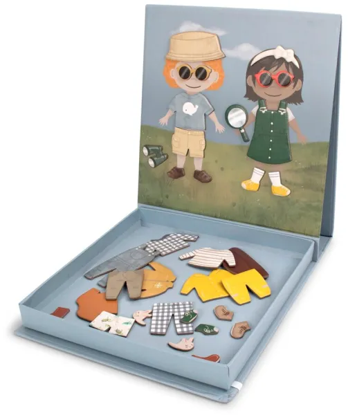 Magnetische Anziehpuppe - Bereit für dein Abenteuer